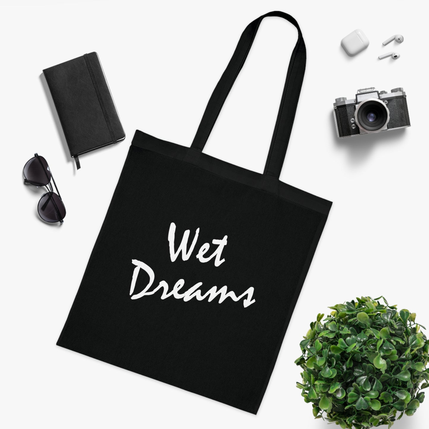 Wet Dreams Cotton Tote Bag