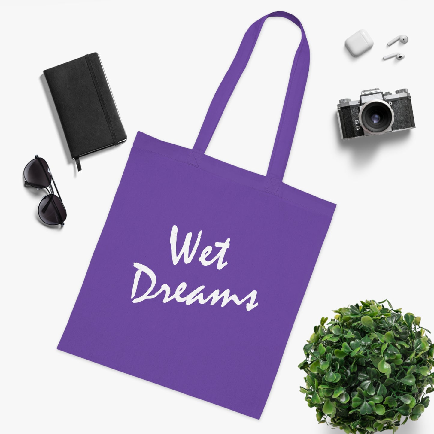 Wet Dreams Cotton Tote Bag