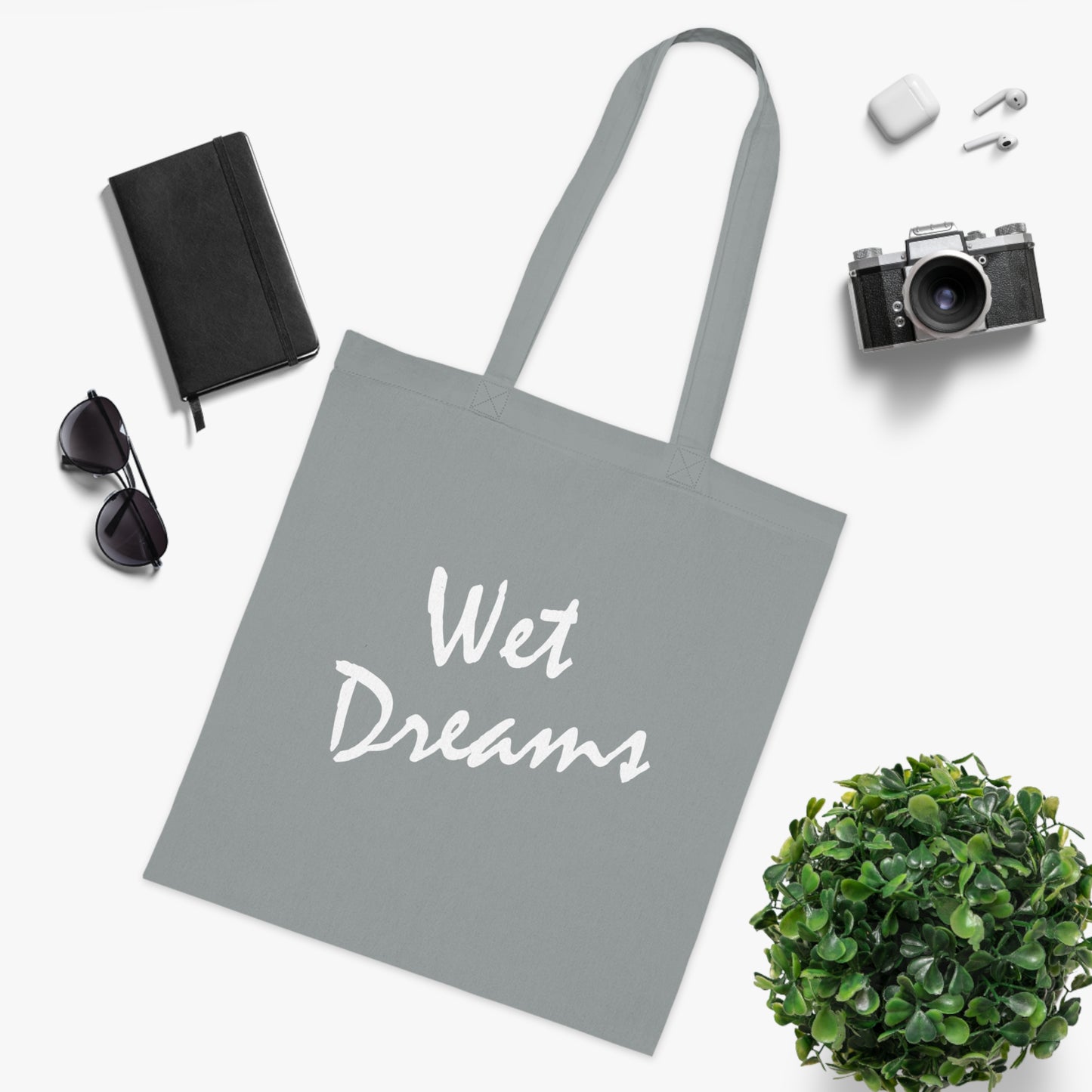 Wet Dreams Cotton Tote Bag